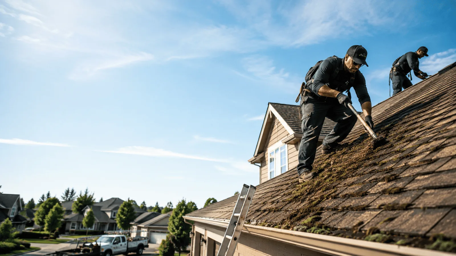 Roof Moss Removal in Au Train, MI near me
